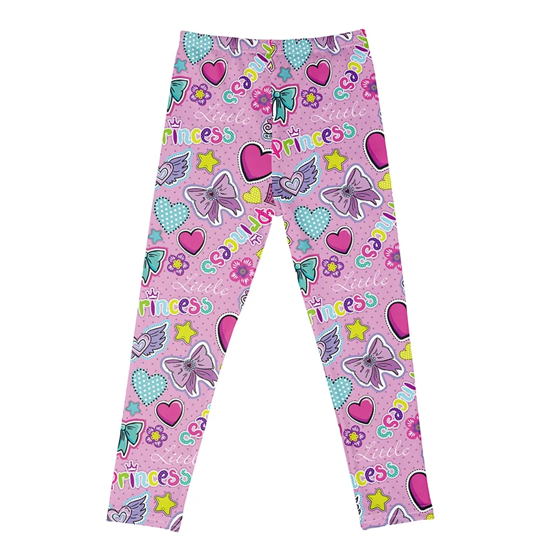 Kids Girls Leggings Casual Soft Comfortable Milk Silk Pants for Baby Girls Cartoon Printing Sports Pants Children Clohing 4-12Y - Image 26