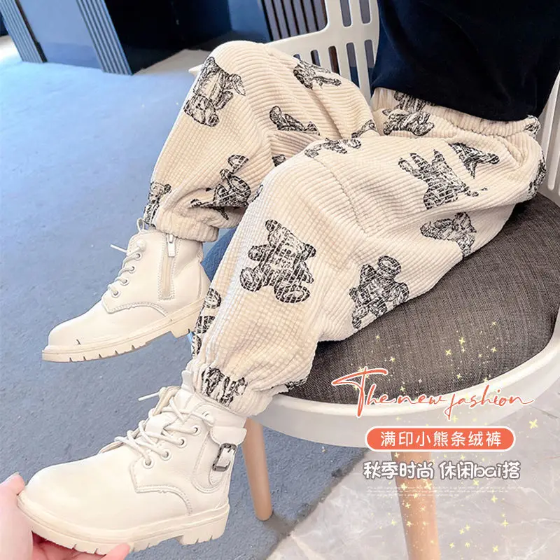 Boys' pants 2022 Spring and Autumn Baby autumn Clothes boys' Autumn pants Fashion Children's Cool Corduroy Casual pants - Image 20