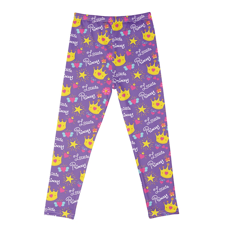 Kids Girls Leggings Casual Soft Comfortable Milk Silk Pants for Baby Girls Cartoon Printing Sports Pants Children Clohing 4-12Y - Image 21
