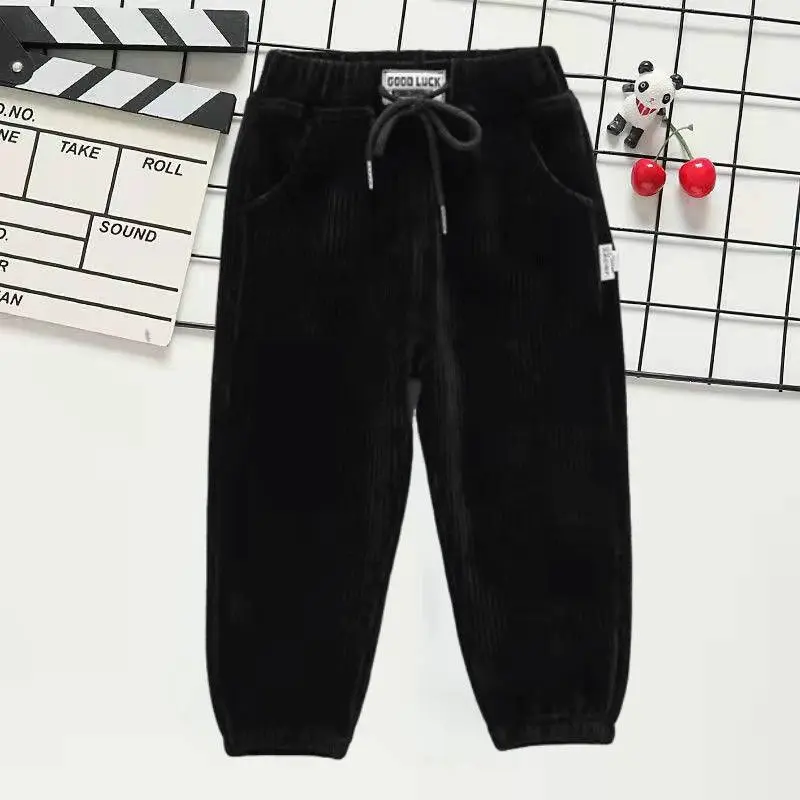 Boys' pants 2022 Spring and Autumn Baby autumn Clothes boys' Autumn pants Fashion Children's Cool Corduroy Casual pants - Image 12