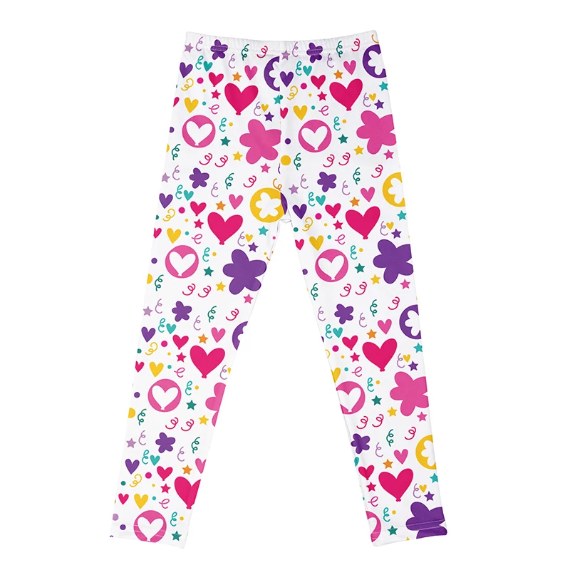 Kids Girls Leggings Casual Soft Comfortable Milk Silk Pants for Baby Girls Cartoon Printing Sports Pants Children Clohing 4-12Y - Image 22