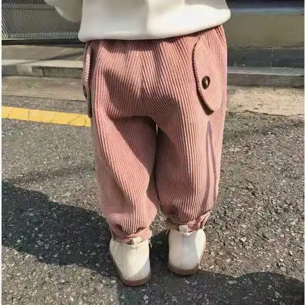 Boys' pants 2022 Spring and Autumn Baby autumn Clothes boys' Autumn pants Fashion Children's Cool Corduroy Casual pants - Image 27