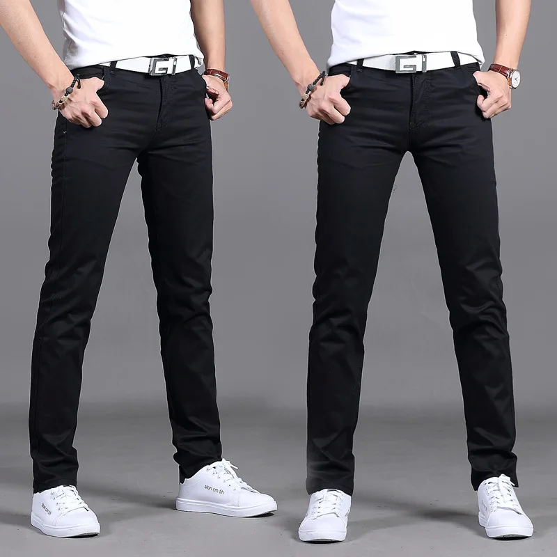 2024 Spring Autumn New Casual Pants Men Cotton Slim Fit Chinos Fashion Trousers Male Brand Clothing Plus Size 8 colour - Image 7