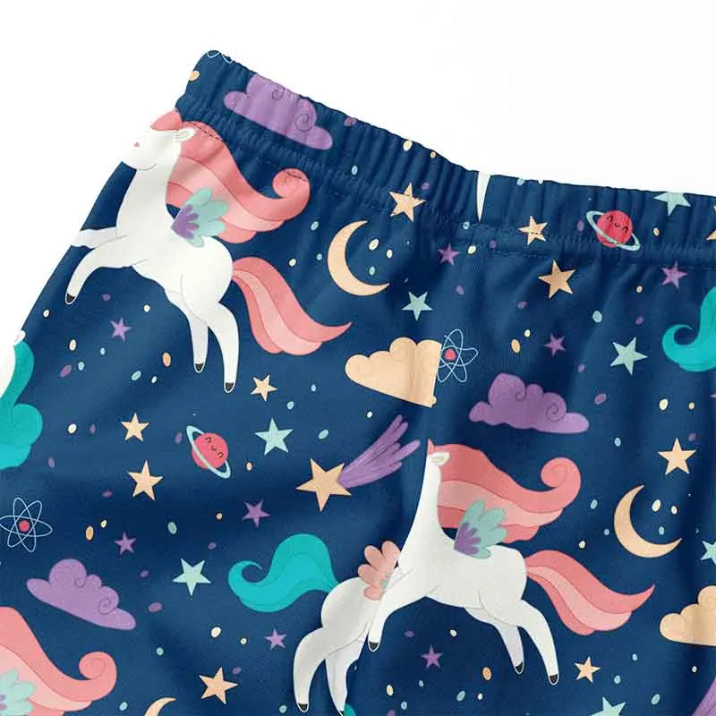 Kids Girls Leggings Casual Soft Comfortable Milk Silk Pants for Baby Girls Cartoon Printing Sports Pants Children Clohing 4-12Y - Image 5