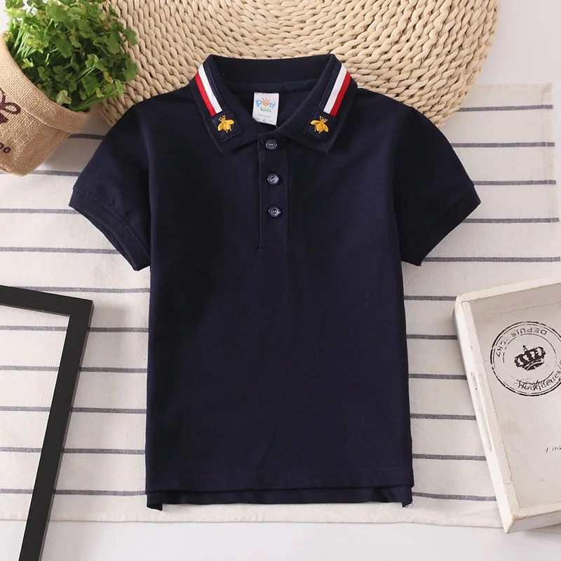Baby Boy Polo Shirt Short Sleeve Kids Polo Shirts for Boys Collar Tops Tees Fashion Teen Shirt 2-14 Years Children Clothing - Image 11