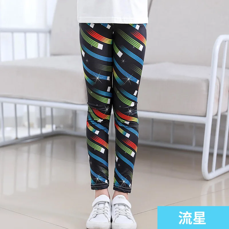 Baby Kids Skinny Slim Leggings Girl Floral Stretchy Pants Children Pants Leggings For Girl Clothes Casaul Wear 1 to 10 Years - Image 5