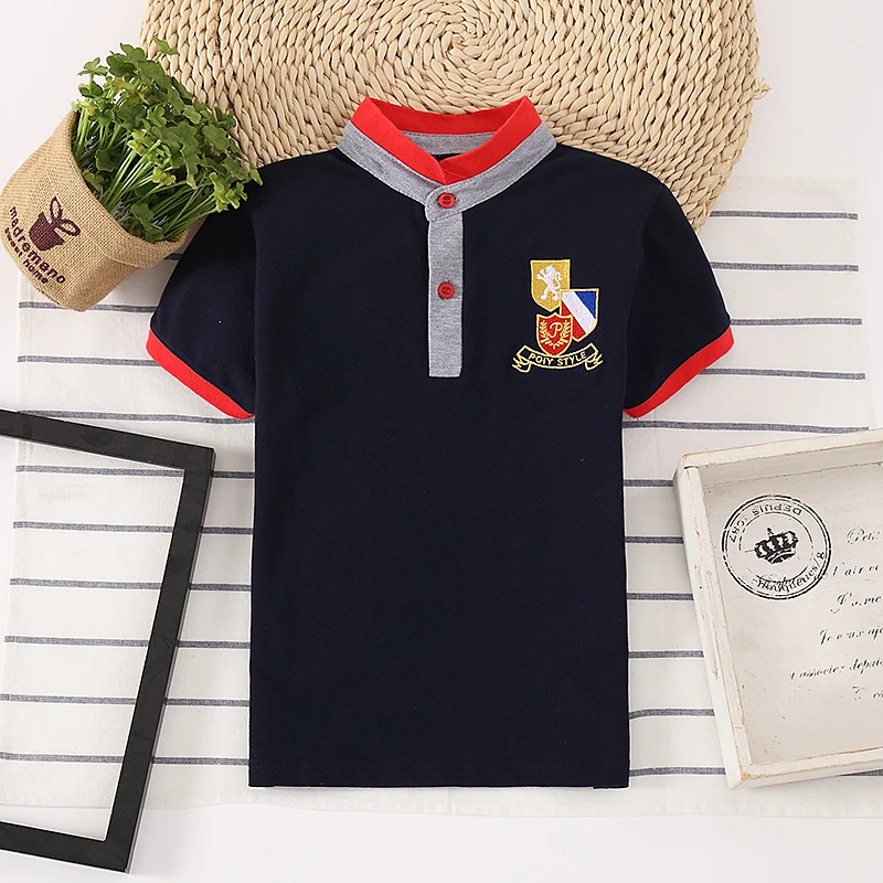 Baby Boy Polo Shirt Short Sleeve Kids Polo Shirts for Boys Collar Tops Tees Fashion Teen Shirt 2-14 Years Children Clothing - Image 17
