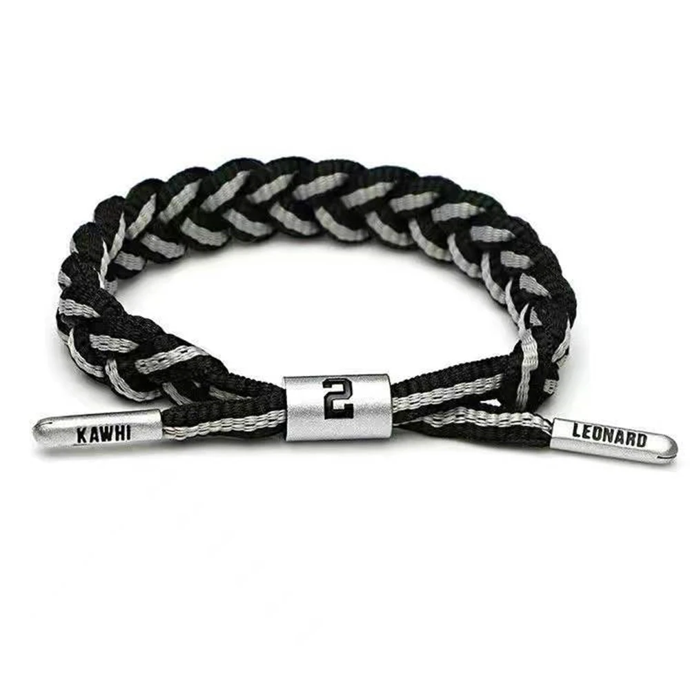 Basketball Star Braided Bracelet Sport Wristband Basketball Rope Pull Type Bracelet Gift for Men Boy Friend Fans - Image 7