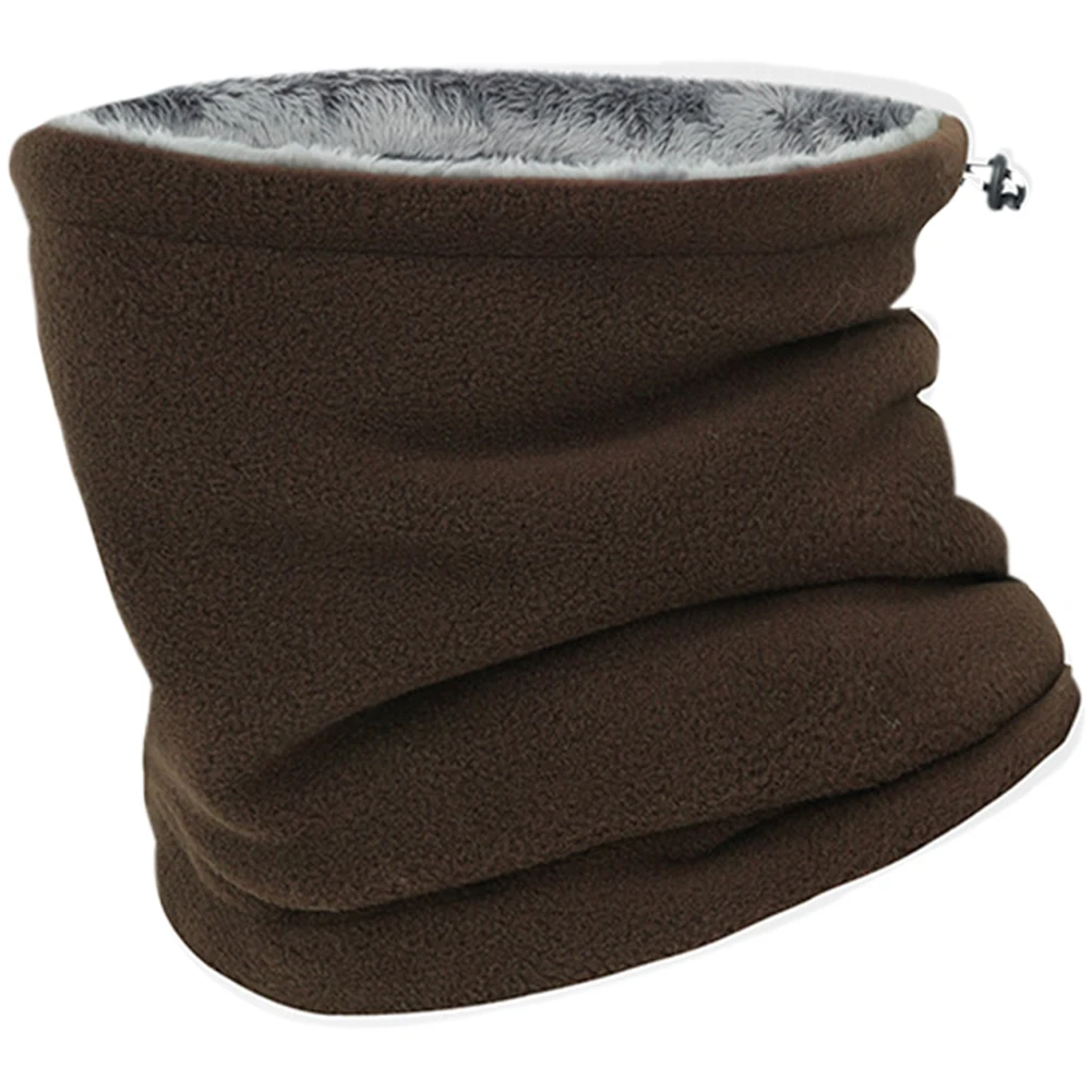 Men Women Winter Neck Warmer Windproof Cold Weather Scarf Fleece Fashion Soft Face Scarf Mask for Skiing Cycling Outdoor Sports - Image 7