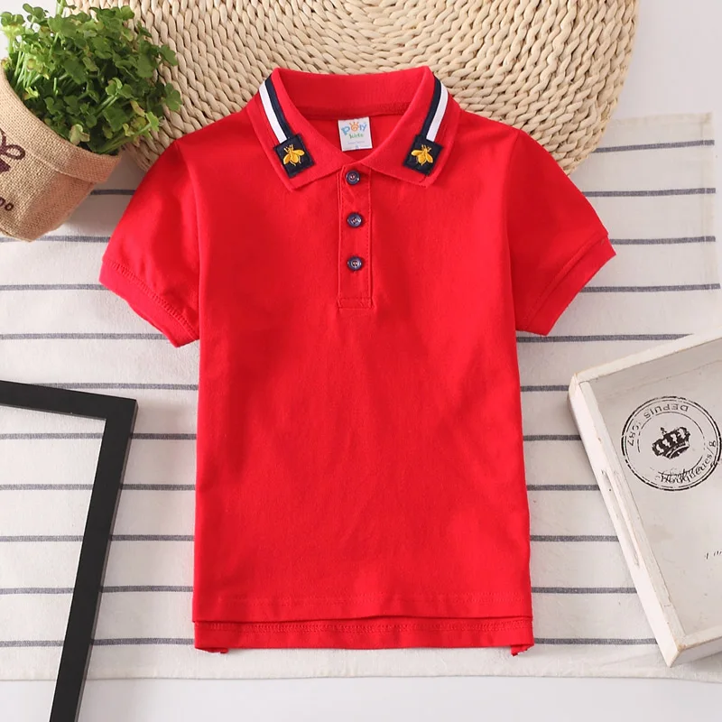 Baby Boy Polo Shirt Short Sleeve Kids Polo Shirts for Boys Collar Tops Tees Fashion Teen Shirt 2-14 Years Children Clothing - Image 10