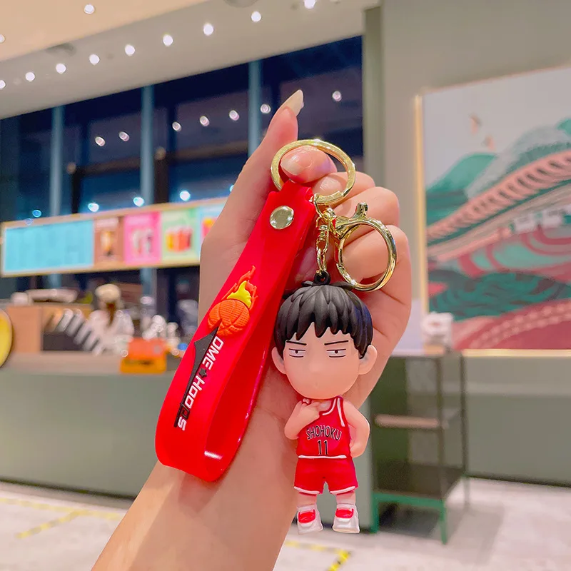 Basketball Boy Cute Keychain Creative Couple Doll Key Pendant Accessories Cartoon Keychain Pendant - Image 3