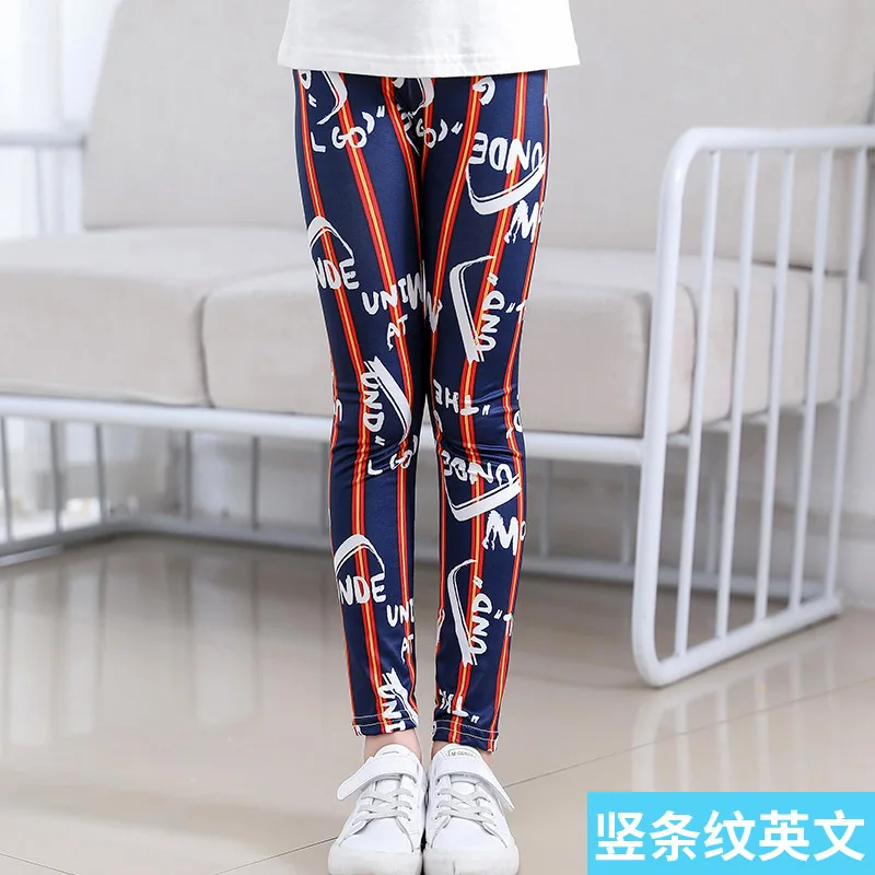 Baby Kids Skinny Slim Leggings Girl Floral Stretchy Pants Children Pants Leggings For Girl Clothes Casaul Wear 1 to 10 Years - Image 11