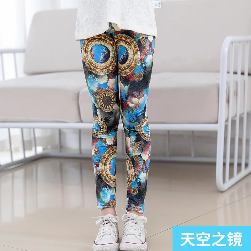 Baby Kids Skinny Slim Leggings Girl Floral Stretchy Pants Children Pants Leggings For Girl Clothes Casaul Wear 1 to 10 Years - Image 10