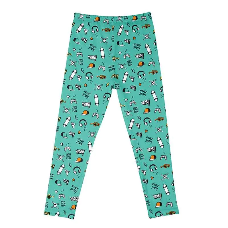 Kids Girls Leggings Casual Soft Comfortable Milk Silk Pants for Baby Girls Cartoon Printing Sports Pants Children Clohing 4-12Y - Image 14