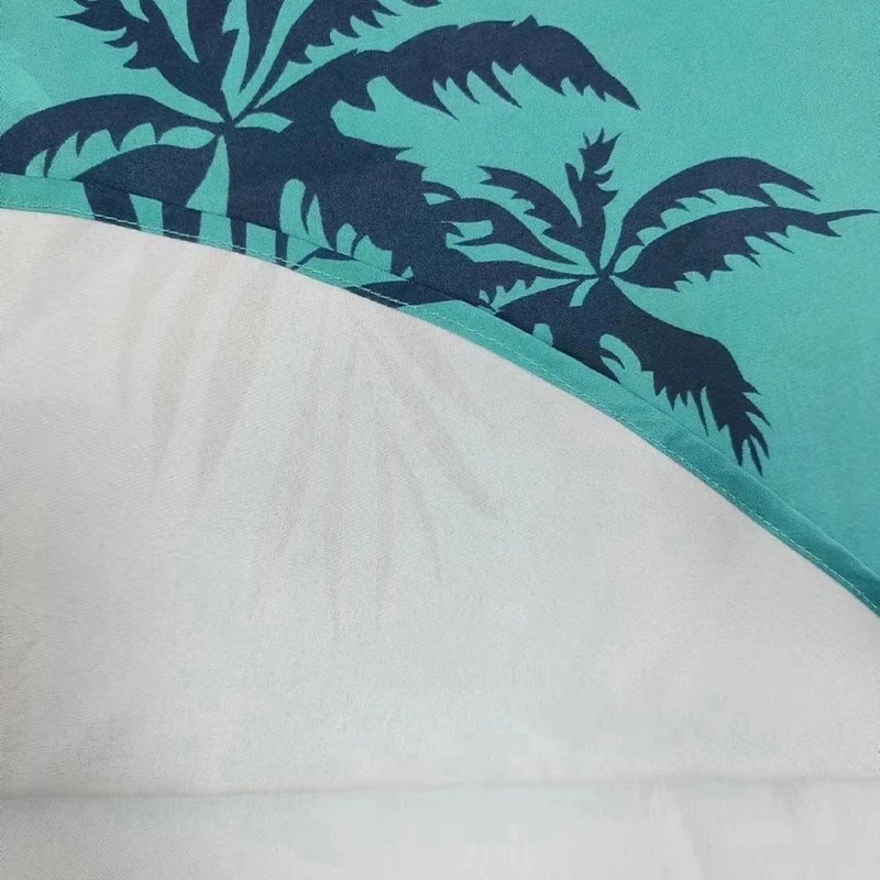 2025 Summer Animal Crane Men Hawaiian Shirt 3d Plant Shirt For Men Flower Print Plus Size Hawaiian Shirts Beach Flower Shirt 5xl - Image 5