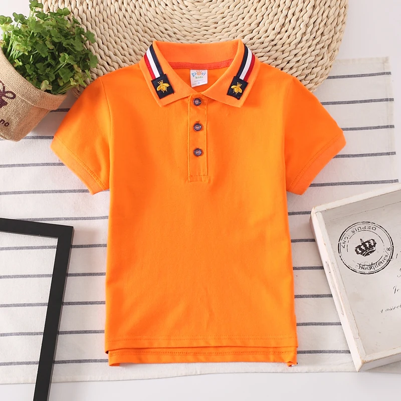 Baby Boy Polo Shirt Short Sleeve Kids Polo Shirts for Boys Collar Tops Tees Fashion Teen Shirt 2-14 Years Children Clothing - Image 12