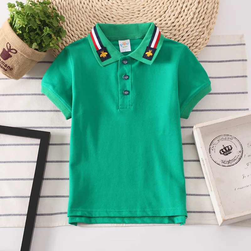 Baby Boy Polo Shirt Short Sleeve Kids Polo Shirts for Boys Collar Tops Tees Fashion Teen Shirt 2-14 Years Children Clothing - Image 20