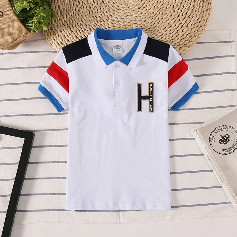 Baby Boy Polo Shirt Short Sleeve Kids Polo Shirts for Boys Collar Tops Tees Fashion Teen Shirt 2-14 Years Children Clothing - Image 18
