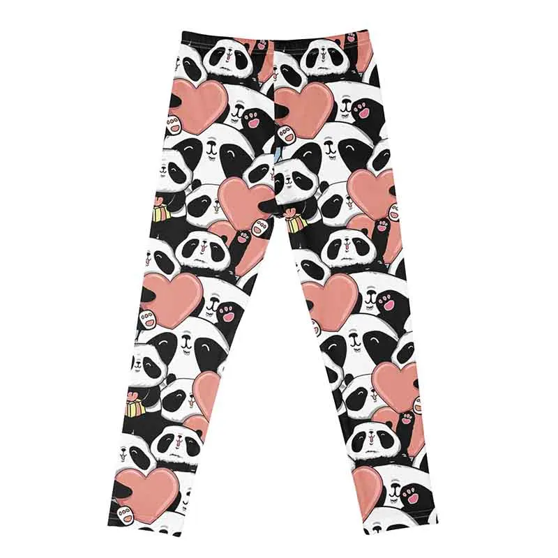 Kids Girls Leggings Casual Soft Comfortable Milk Silk Pants for Baby Girls Cartoon Printing Sports Pants Children Clohing 4-12Y - Image 16