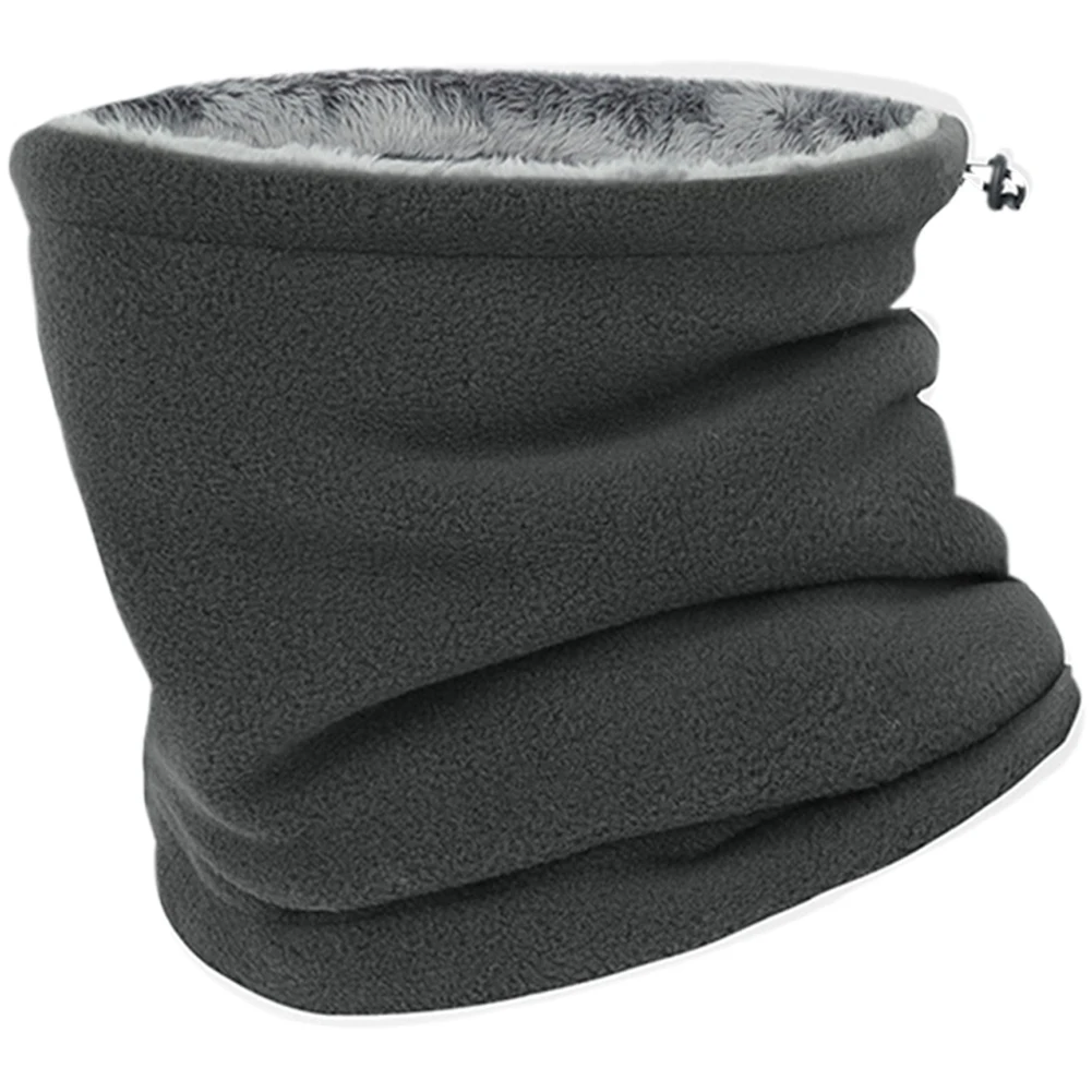 Men Women Winter Neck Warmer Windproof Cold Weather Scarf Fleece Fashion Soft Face Scarf Mask for Skiing Cycling Outdoor Sports - Image 9