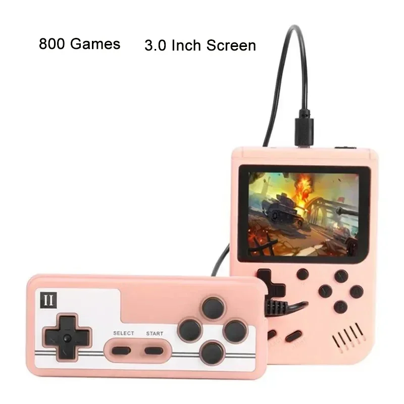 Portable Retro Mini Video Game Console 8-Bit Handheld Game Player Built-in 800 games AV Out Game Console Gameboy 3.0 inch Screen - Image 8