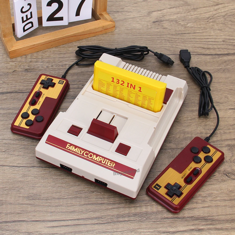 8 Bit Video Game Console Built in 500 Classic Games Family Computer TV Game Console Support Game Cartridge For FC Retro Gaming - Image 4