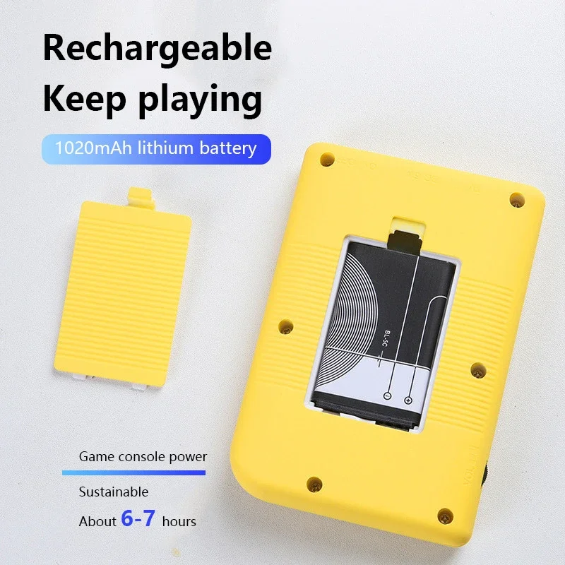 Portable Retro Mini Video Game Console 8-Bit Handheld Game Player Built-in 800 games AV Out Game Console Gameboy 3.0 inch Screen - Image 4