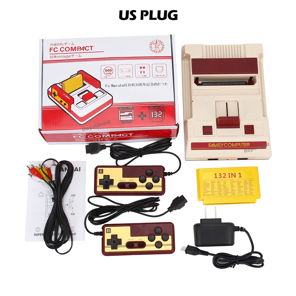 8 Bit Video Game Console Built in 500 Classic Games Family Computer TV Game Console Support Game Cartridge For FC Retro Gaming - Image 7
